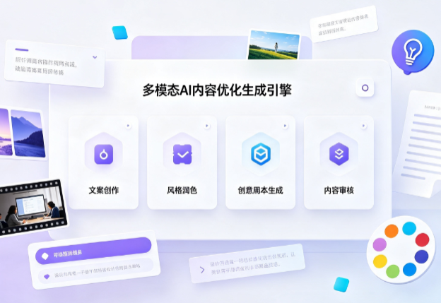 掇刀区AI智能内容优化创新 多模态生成技术丰富数字内容创作生态